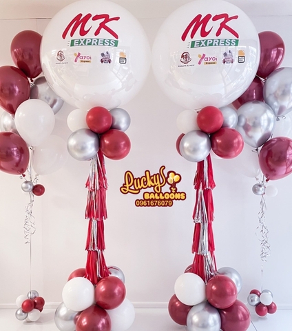 Gợi ý cách trang trí bóng bay khai trương ấn tượng Hà Nội
