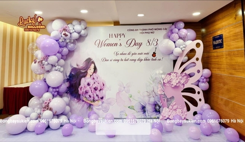 Gợi ý mẫu trang trí ngày 8/3 đẹp mới và lạ tại Hà Nội