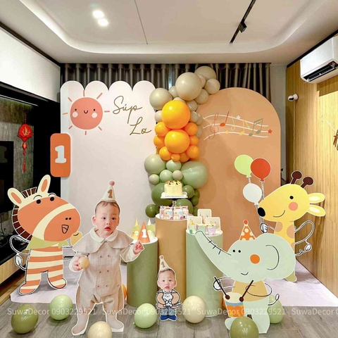 Gợi Ý Mẫu Trang Trí Sinh Nhật Cho Bé Trai 1