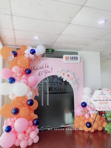 Gợi ý trang trí 8 tháng 3 cho công ty giá rẻ