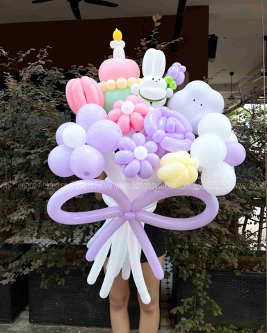 Hoa Bóng Bay Chụp Ảnh Kỷ Yếu Tại Hà Nội