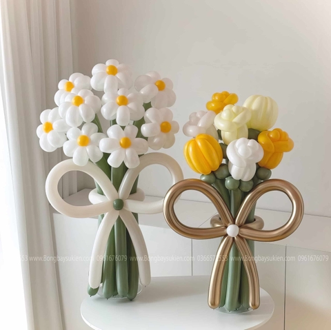 Hoa Bóng Bay làm Quà Sinh Nhật Tặng Mẹ