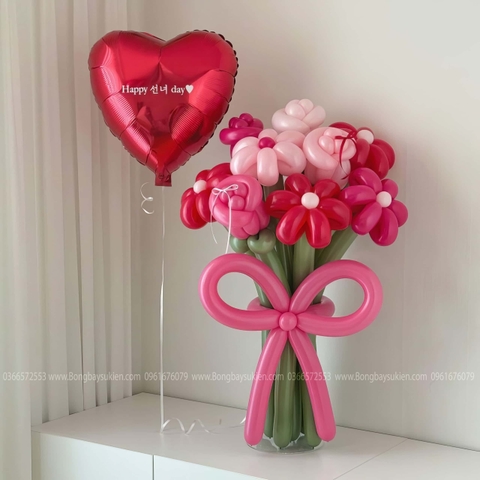 HOA BÓNG BAY MẪU QUÀ SINH NHẬT