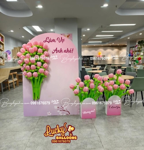 HOA BÓNG BAY SINH NHẬT LÃNG MẠN NGƯỜI YÊU