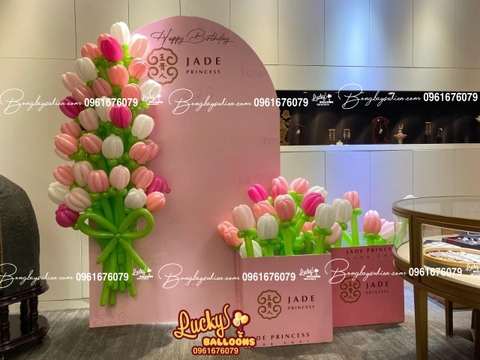 HOA BÓNG BAY TRANG TRÍ SINH NHẬT CÔNG TY