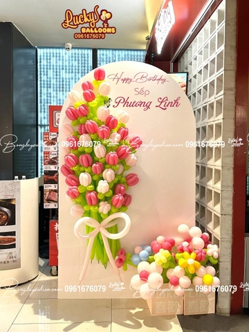 HOA BÓNG BAY TRANG TRÍ SINH NHẬT SẾP NỮ 2