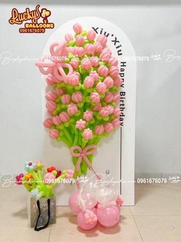 Hoa Bóng Bóng Ý Tưởng Trang Trí Sinh Nhật Người Yêu