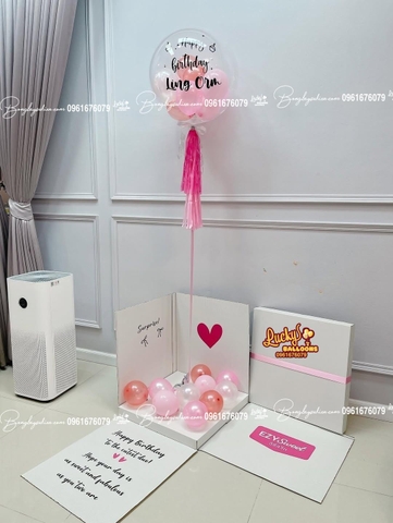 Hộp Quà Bất Ngờ Balloon Surprise Box 16