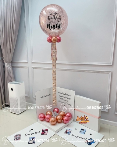 Hộp Quà Bóng Bay Bất Ngờ Và Bóng Bay Jumbo 2