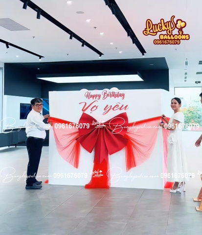 Hộp Quà Bóng Bay Lễ Bàn Giao Xe Ô Tô