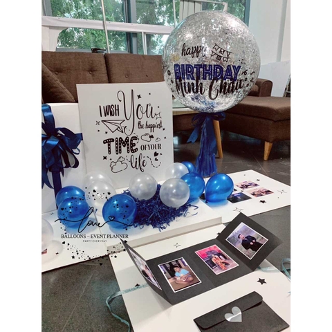 Hộp Quà Bóng Bay Món Quà Tặng Bất Ngờ Đẹp 06