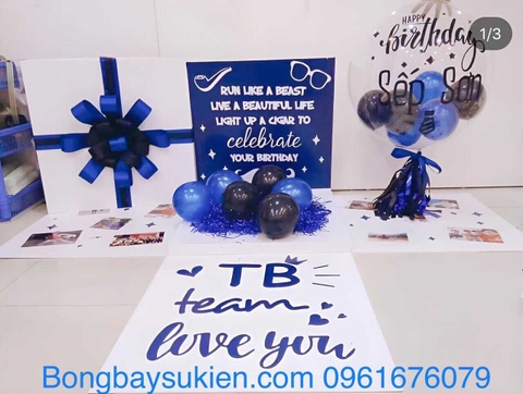 Hộp Quà Bóng Bay Sinh Nhật Đẹp Bất Ngờ 02