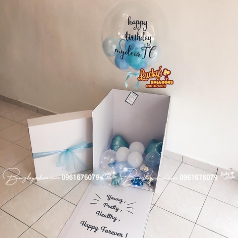 Hộp Quà Bóng Bay Tặng Quà Tặng Bất Ngờ
