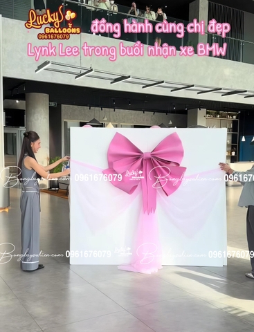 Hộp Quà Bóng Bay Trang Trí Lễ Giao Xe Ô Tô