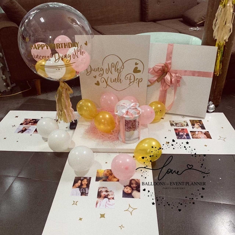 Hộp Quà Surprise Hộp Quà Bóng Bay Bất Ngờ 05