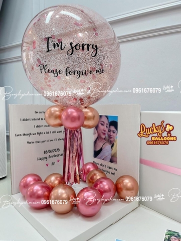Hộp Quà Tặng Bong Bóng Bay Rút Tiền Giá Rẻ 2