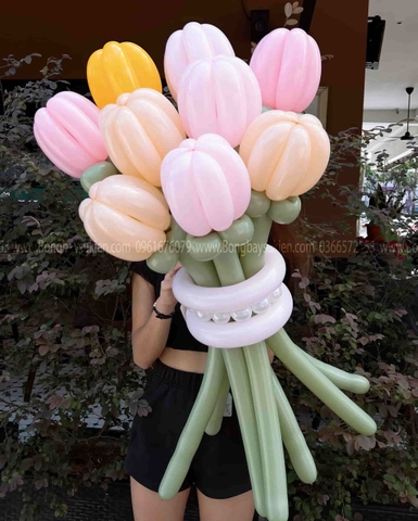 Làm Sẵn Bó Hoa Bóng Bay ở Hà Đông Hà Nội