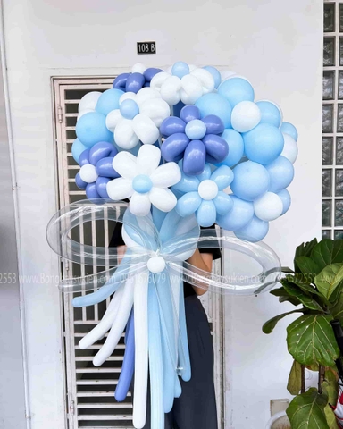 Lẵng Hoa Bóng Bay Nghệ Thuật Tại Cầu Giấy