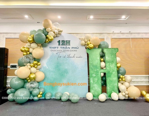 Backdrop họp lớp đẹp tại Hoài Đức Hà Nội