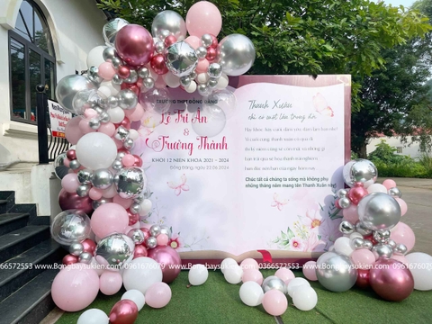 Mẫu Backdrop Lễ Trưởng Thành Đẹp Tại Hà Nội