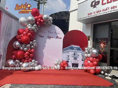 Mẫu Backdrop Tiệc Tân Gia Đẹp Tại Hà Nội