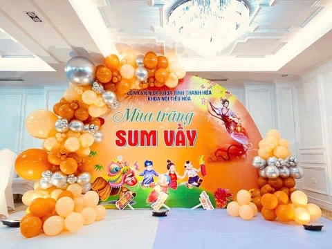 Mẫu Background Trang Trí Trung Thu Đẹp