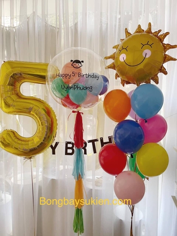 Mẫu Bóng Bay Jumbo Trang Trí Sinh Nhật