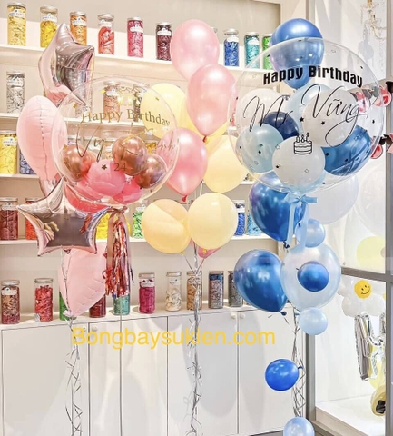 Mẫu bóng bay jumbo trang trí sinh nhật đẹp
