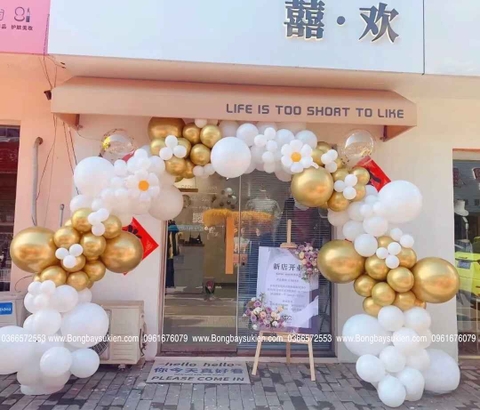 Mẫu Cổng Bóng Khai Trương Đẹp Giá Rẻ 08