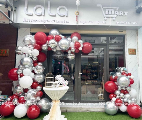 Mẫu Cổng Bóng Khai Trương Đẹp Giá Rẻ