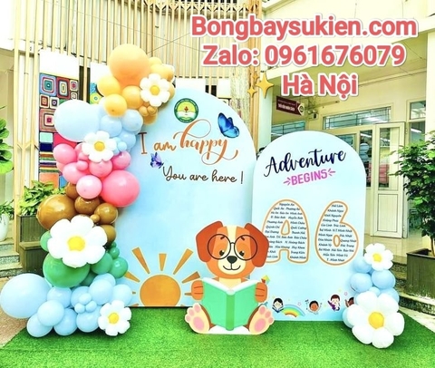 Mẫu Trang Trí Khai Giảng Năm Học Mới Tại Đống Đa Hà Nội