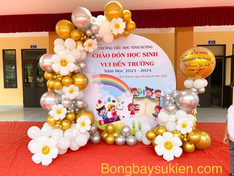 Trang Trí Bóng Bay Khai Giảng tại Hà Nội