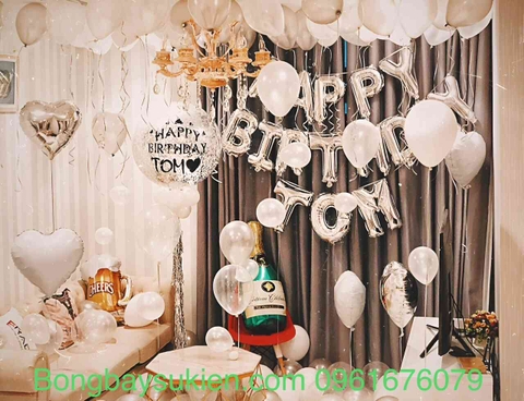 Mẫu Trang Trí Bóng Bay Sinh Nhật Người Lớn 6
