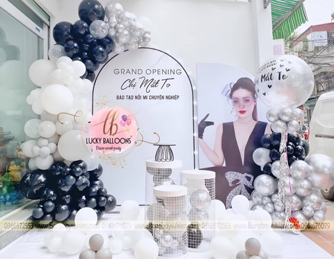 Mẫu trang trí khai trương đẹp tại Hà Nội