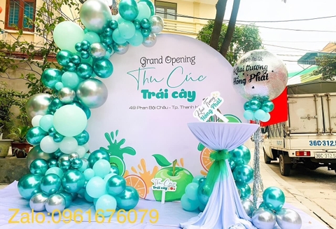 Mẫu trang trí khai trương giá rẻ, đẹp tại Hà Nội