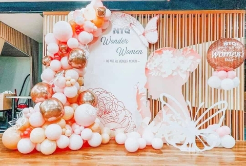 Mẫu trang trí ngày 8 tháng 3 đẹp ý nghĩa