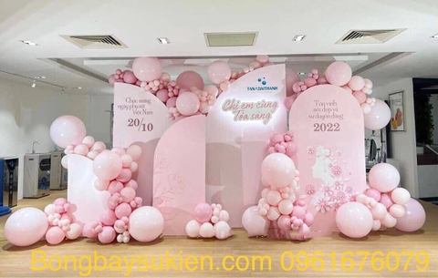 Mẫu trang trí ngày phụ nữ 20 tháng 10 05