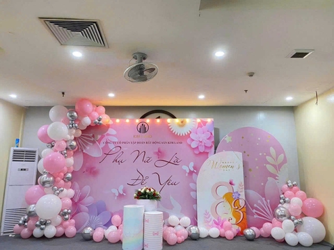 Dịch Vụ Trang Trí Ngày Quốc Tế Phụ Nữ 8/3