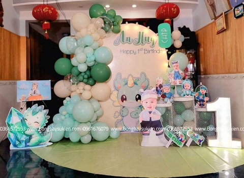 Mẫu Trang Trí Sinh Nhật Bé Trai 1 Tuổi 09