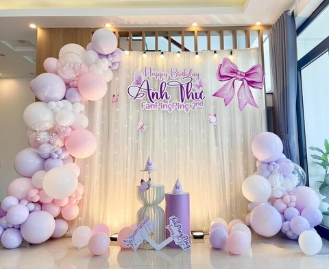 Trang Trí Sinh Nhật Cho Bé Đơn Giản 1