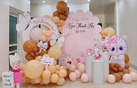 Mẫu Trang Trí Sinh Nhật Cho Bé Gái Tại Nhà Số 3