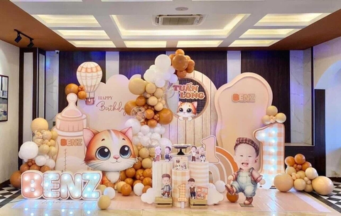 Gợi Ý Mẫu Trang Trí Sinh Nhật Cho Bé Trai 2