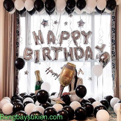 Mẫu trang trí sinh nhật cho người lớn