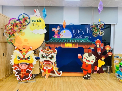 Mẫu Trang Trí Trung Thu Đẹp Tại Hà Nội 07
