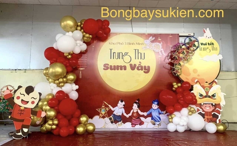 Mẫu Trang Trí Trung Thu Trường Mầm Non