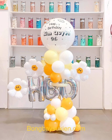 Mẫu bóng bay jumbo trang trí sinh nhật