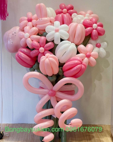 Mua Bó Hoa Bóng Bay Nghệ Thuật