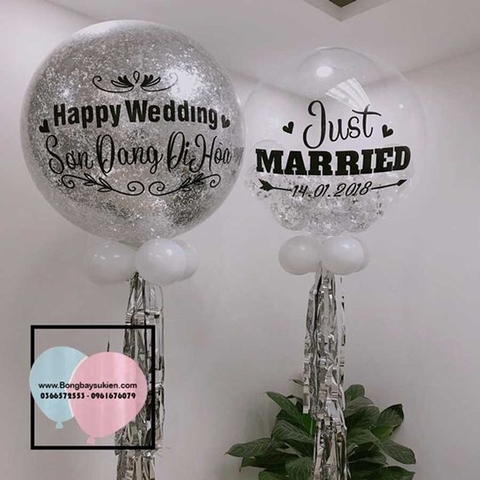 Mua Bóng Bay Jumbo Trang Trí Đám Cưới