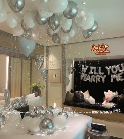 Mua Bóng Bay Trang Trí Cầu Hôn Ở Đâu Giá Rẻ