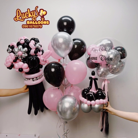 Mua Set Bóng Bay Sinh Nhật Giá Rẻ Hà Nội